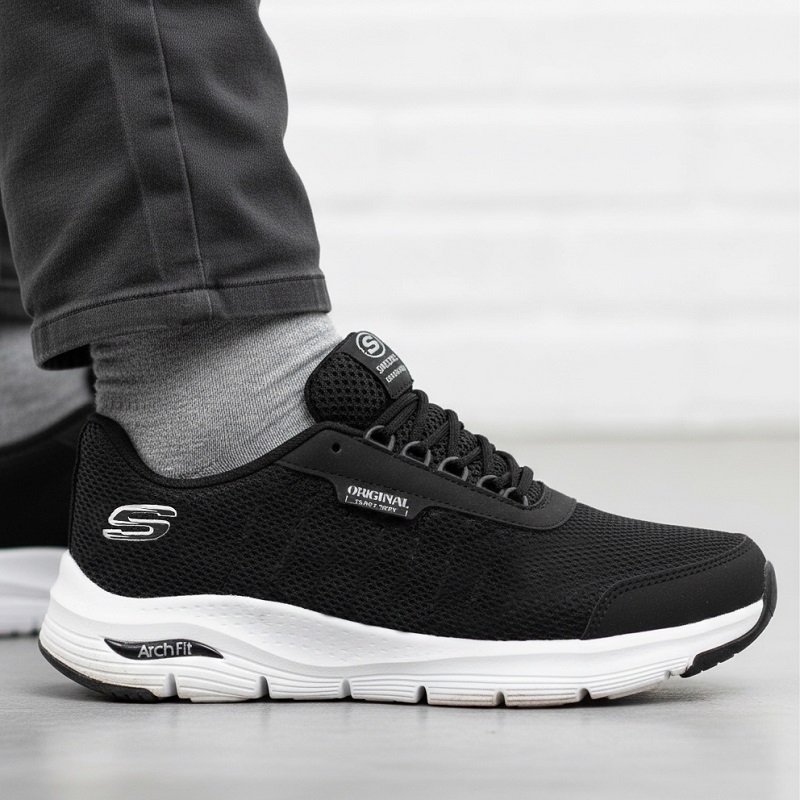 کفش ورزشی مردانه اسکچرز مدل Quantum -مشکی